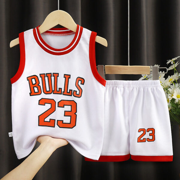 Children's Clothing Sports Basketball Wear Children's Clothing Boys' Suit - Image 2