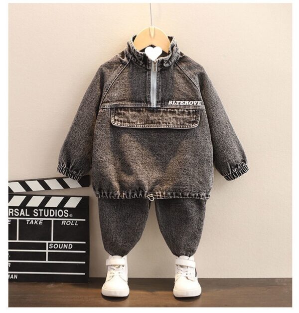 Boys Spring Clothing New Clothes Fashionable Handsome Children's Clothing - Image 2