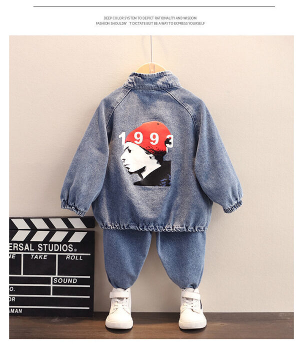 Boys Spring Clothing New Clothes Fashionable Handsome Children's Clothing - Image 7