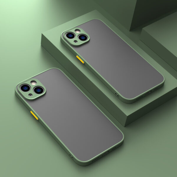 Fine Hole Skin-sensing Phone Case Full Lens Anti-fall Frosted Hard Protective Cover - Image 7
